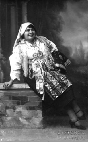 Abito tradizionale da donna Pontelandolfese (Pacchiana)