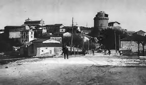 Vista dall'attuale Viale Europa